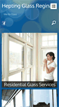 Mobile Screenshot of hepting-glass.com
