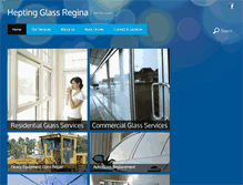 Tablet Screenshot of hepting-glass.com